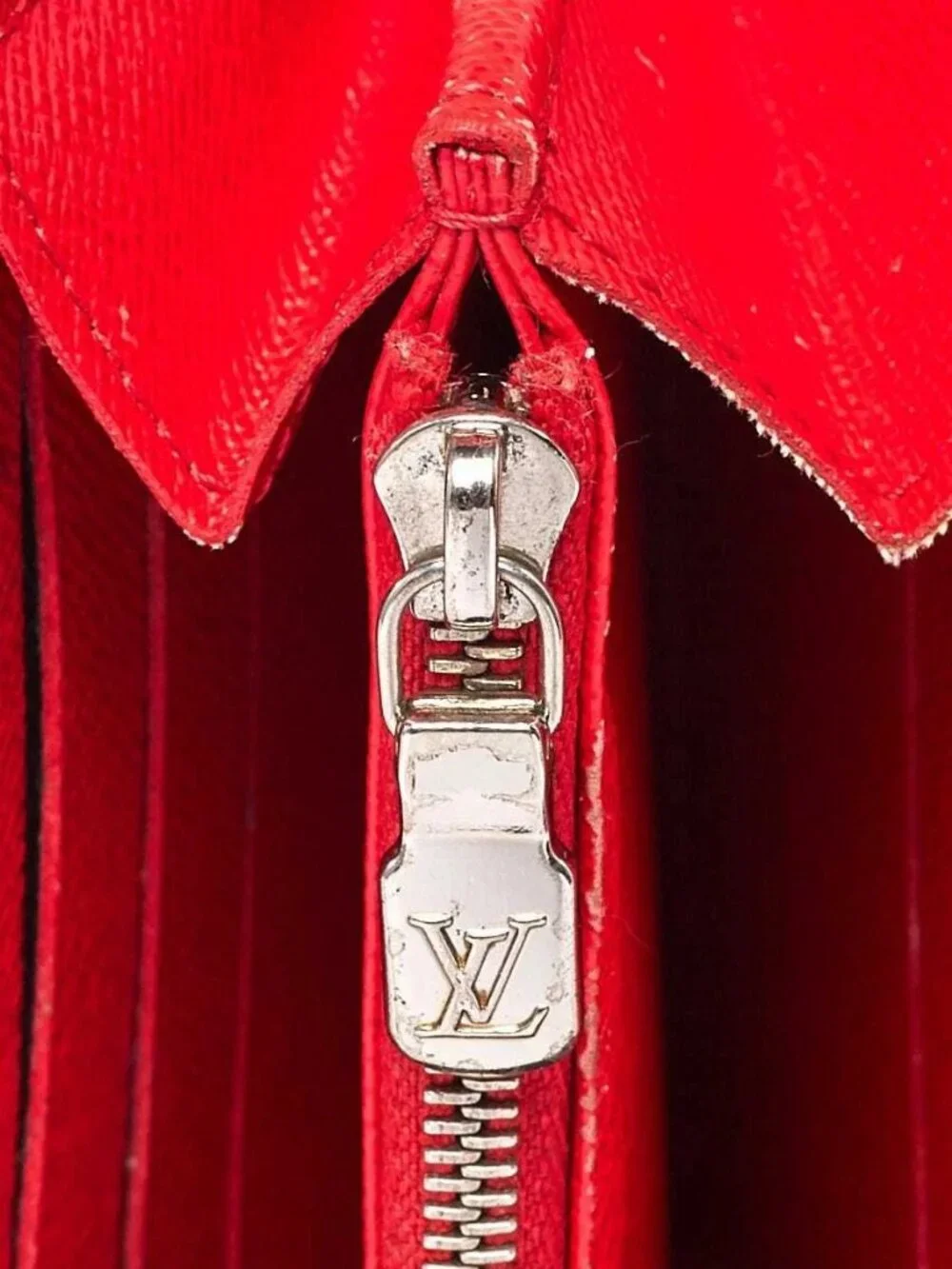 Louis Vuitton Red Epi Leather Sarah NM3 Wallet - Picture 5 of 7